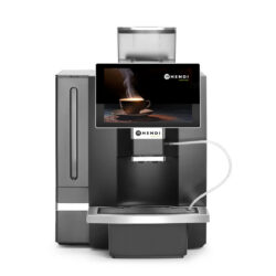 Aparat automat de cafea - 230V/3000 W | Hendi 209950 cu 20 de băuturi programabile este destinat cafenelelor mici și medii, hotelurilor, motelurilor etc.