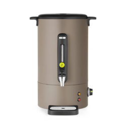 Percolator de cafea UNIQ - gri-maro - 16 L - 1650 W | Hendi 211540 este ideal pentru servirea cafelei în unități gastronomice și la diverse evenimente.