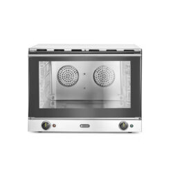 Cuptor cu convecție H100 GN 1/1 - 3500 W - 699x608x550 mm | Hendi 229880, cu capacitate de 4 tăvi GN 1/1, conceput pentru unități gastronomice profesionale.