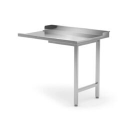 Masă pentru mașina de spălat vase - partea dreaptă - 1200x700 mm | Hendi 231784, ajutor practic pentru bucătării profesionale.