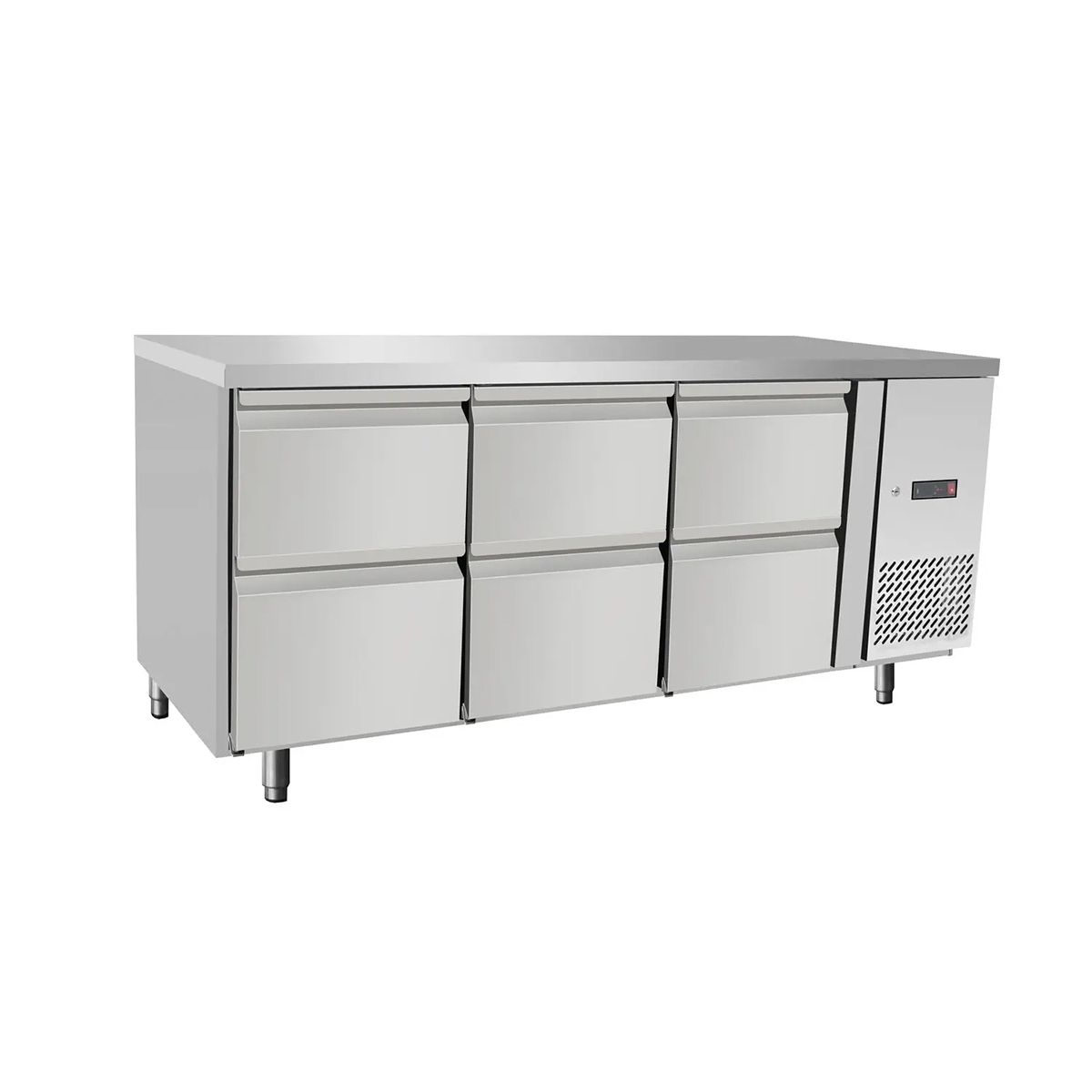 Masă frigorifică - 420 L - 6 sertare | Arktic 237069 este un echipament profesional, ideal pentru unitățile HoReCa.