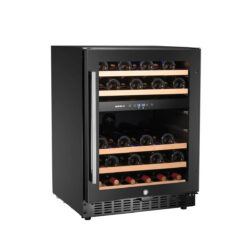 Vitrină de vinuri - 137 L, 46 sticle | Arktic 237106 este o soluție compactă și elegantă pentru păstrarea corectă a vinului.