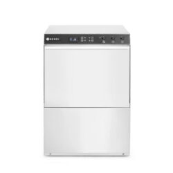 Mașina de spălat vase Doppio - 50x50 - 400V/4900W | Hendi 237366 reprezintă soluția ideală pentru unități gastronomice care necesită spălare rapidă și fiabilă.