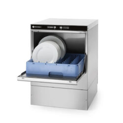 Mașina de spălat vase - 50x50 - 230V/3600 W - comandă electronică | Hendi 237540 este un aparat profesional destinat cafenelelor, barurilor și altor unități gastronomice.