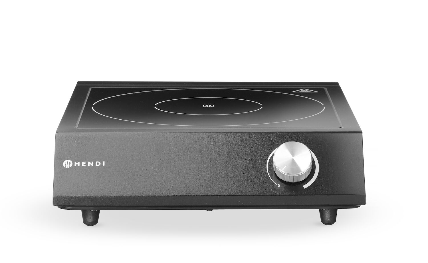 Set - Plită cu inducție - 230V/3500W - negru + oală + tigaie | Hendi 239889 - imagine 3