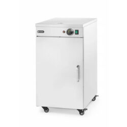 Încălzitorul de farfurii – 400 W – 393×571×766 mm | Hendi 250167 este destinat preîncălzirii eficiente a farfuriilor în restaurante, cantine și alte unități gastronomice.