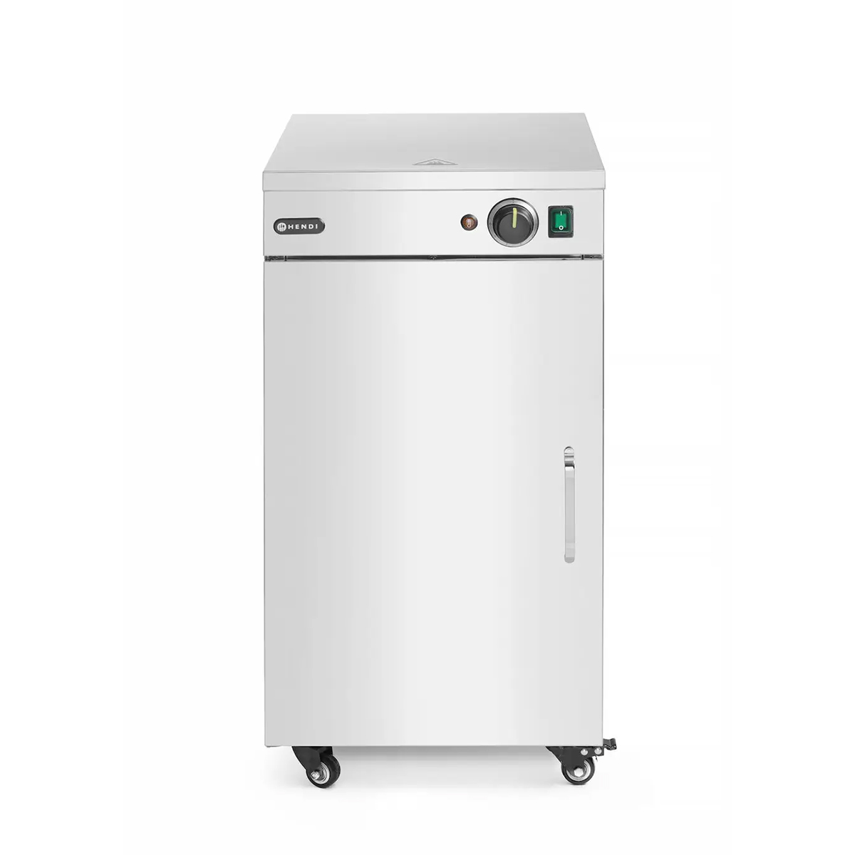 Încălzitorul de farfurii – 400 W – 393×571×766 mm | Hendi 250167 este destinat preîncălzirii eficiente a farfuriilor în restaurante, cantine și alte unități gastronomice.