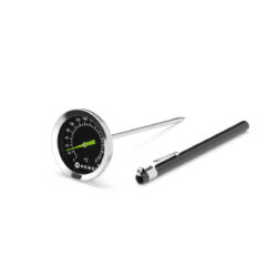 Termometrul cu sondă de înțepare - Ø 52x140 mm | Hendi 271384, cu husă de protecție practică, pentru determinarea fiabilă și precisă a temperaturii preparatelor.