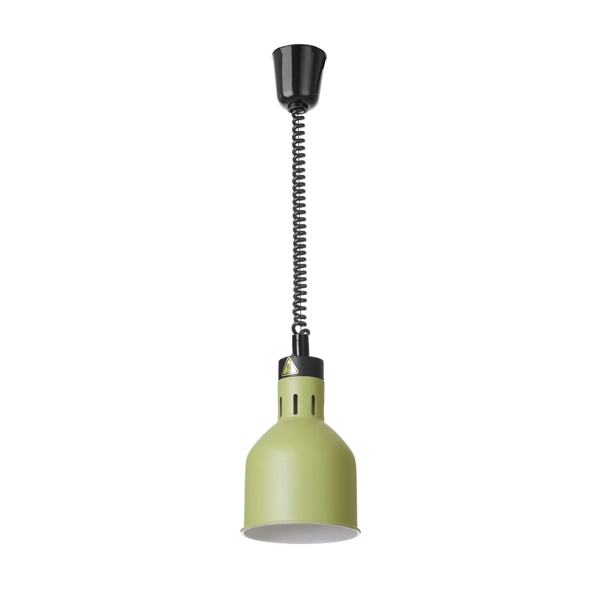 Lampă de încălzire - 250 W - Ø 175x250 mm - verde | Hendi 273791 oferă o încălzire fiabilă și uniformă a preparatelor direct pe farfurie sau în tava gastronorm.