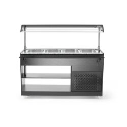 Cărucior bufet - 4x1/1 GN - 1490 mm | Arktic 274057 este soluția ideală pentru bufete, cantine, hoteluri sau diverse evenimente de catering.