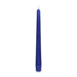 Lumânare conică albastru închis Ø23 x 245 mm [10 buc]