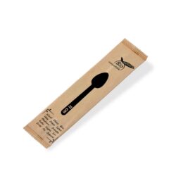 Linguriță de cafea (din lemn) 11cm ambalată individual [100 buc]