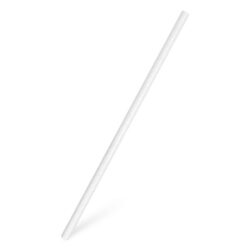 Pai din hârtie alb `JUMBO` Ø8mm x 25cm [100 buc]