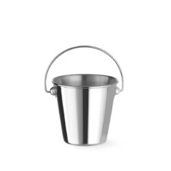 Gălețică de servire din inox, Ø 90 mm, pentru gustări și garnituri.