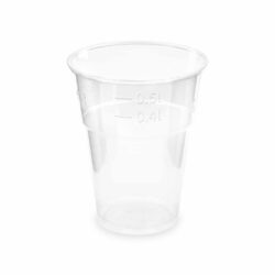 Pahar (PLA) transparent Ø102mm 0,5L [10 buc]