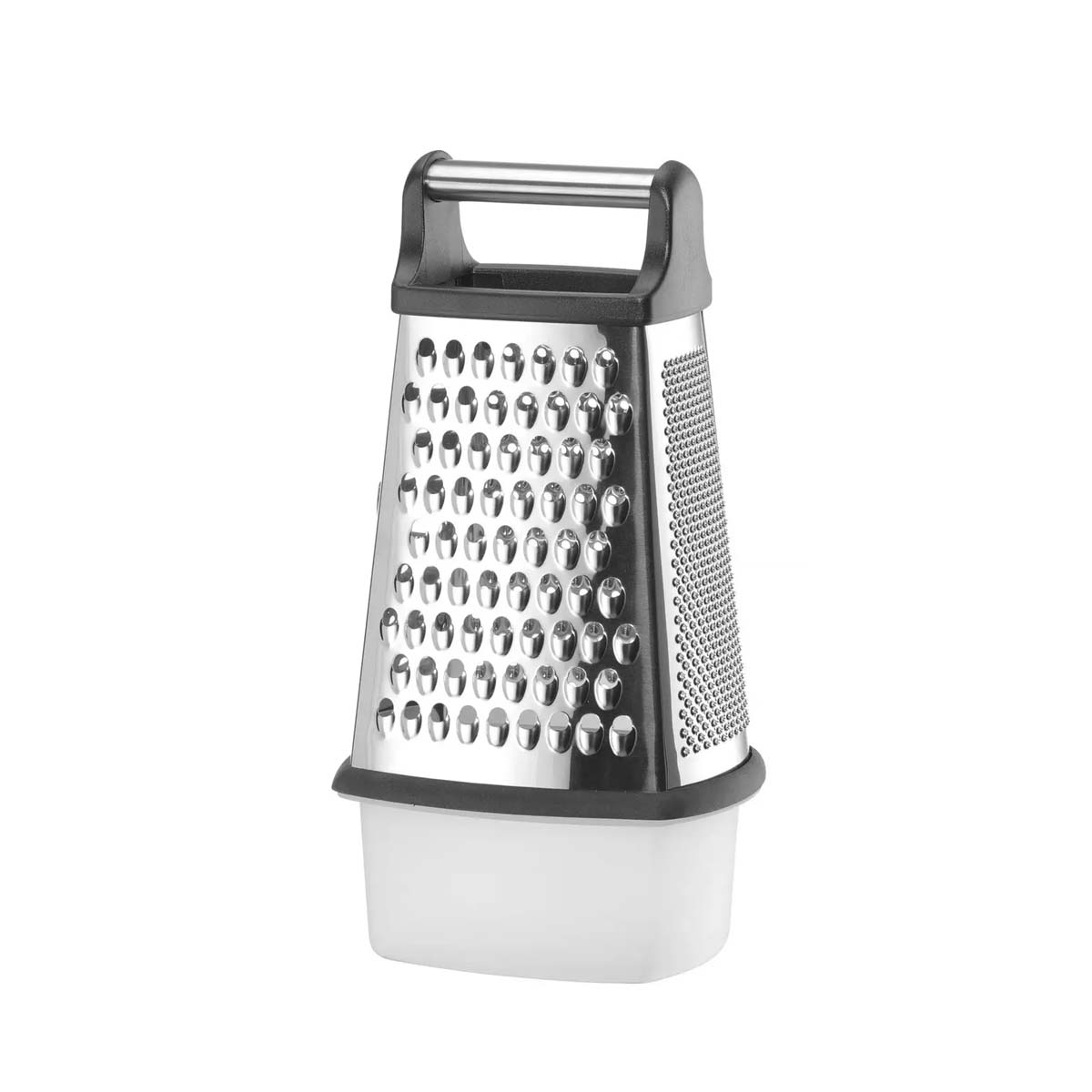 Răzătoare 4 laturi cu recipient | Hendi 443026 Răzătoarea cu 4 laturi și recipient | Hendi 443026 este un instrument practic și funcțional, care nu ar trebui să lipsească din nicio bucătărie profesională.