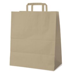 Pungă din hârtie maro 45+17 x 48 cm [100 buc]