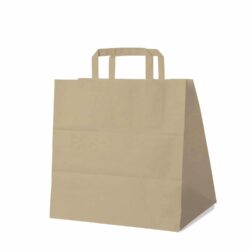 Pungă din hârtie maro 32+21 x 33 cm [50 buc]