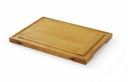 Platou de servire 370x270x20 mm | Hendi 505465 Platoul de servire 370x270x20 mm | Hendi 505465 este fabricat din lemn de stejar de calitate și rezistent, care conferă platoului un aspect unic.