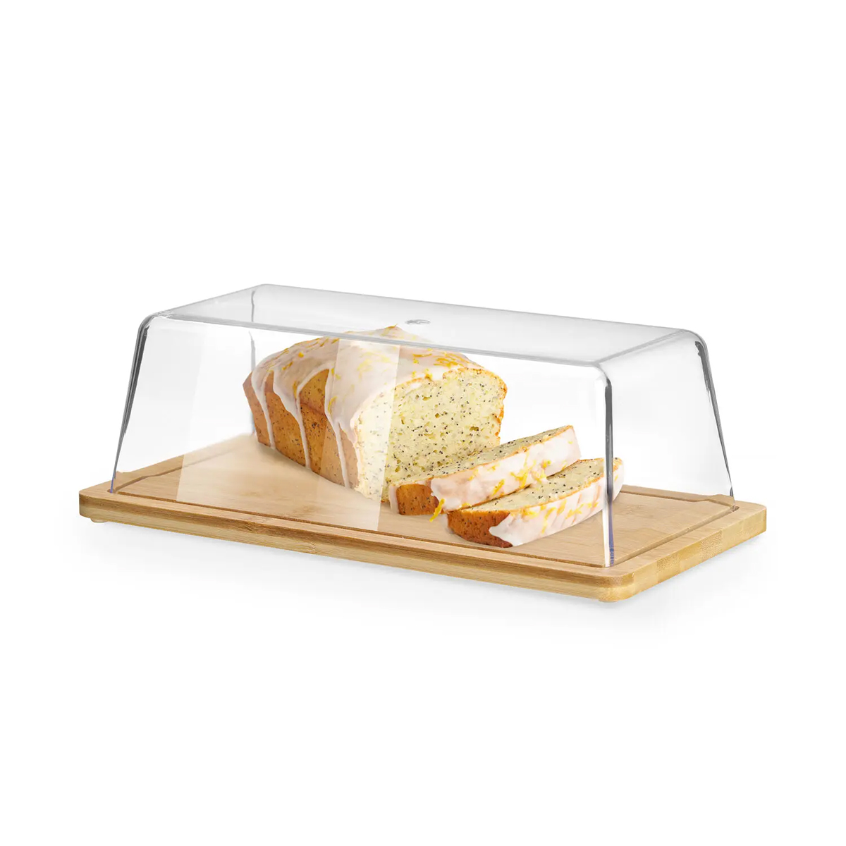 Tavă din bambus cu capac - 320x160x110 mm | Hendi 523841 este o soluție elegantă și practică pentru servirea preparatelor în unități HoReCa și în gospodărie.