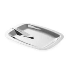Tavă pentru notă de plată - 152x110 mm - 3 buc | Hendi 595206 este o tavă elegantă din inox, cu clemă, destinată prezentării notei de plată în unitățile HoReCa.