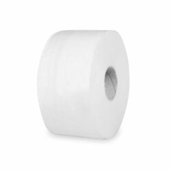 Hârtie igienică (Tissue) 2 straturi cu gofraj alb `JUMBO` Ø19cm 145m [12 buc]