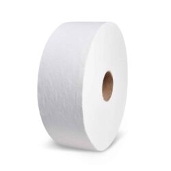 Hârtie igienică (Tissue) 2 straturi cu gofraj alb `JUMBO` Ø23cm 170m [6 buc]