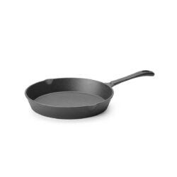 Tigaia din fontă neagră ⌀250x40 mm Hendi 629338 este un ajutor practic de bucătărie, ideal pentru prăjit sau înăbușit.
