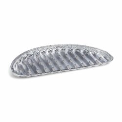 Tavă pentru grătar (ALU) semirotundă 32,5 x 19 cm [3 buc]