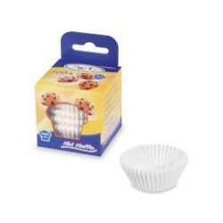 Formă din hârtie pentru copt (PAP) albă Ø35 x 20 mm [100 buc]