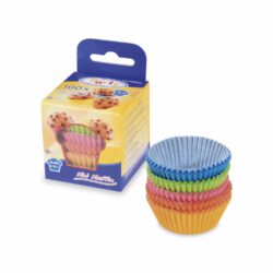 Formă din hârtie pentru copt (PAP) mix de culori Ø35 x 20 mm [100 buc]