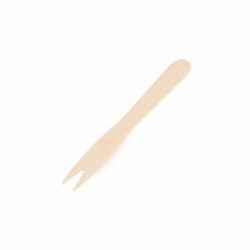 Furculiță pentru cartofi prăjiți (lemn) 8,5cm [1000 buc]