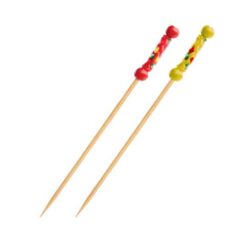 Scobitoare finger food (bambus FSC 100%) Șnur 12cm [100 buc]