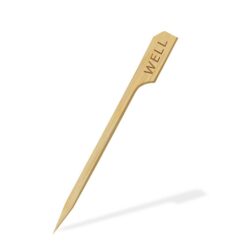 Scobitoare pentru steak (bambus FSC 100%) "WELL" 9cm [250 buc]