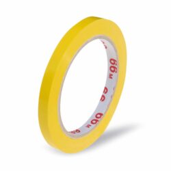 Bandă adezivă (PVC) galbenă 9mm x 66m pentru aparatul de sigilat 67999 [1 buc]