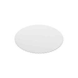 Suport din carton pentru tort alb Ø25cm [100 buc]