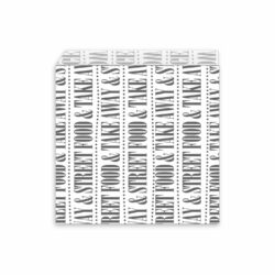 Pungă din hârtie (FSC Mix) rezistentă la grăsime Street Food 16 x 17 cm [500 buc]