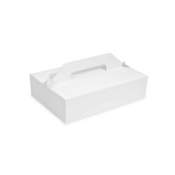 Cutie transport pentru prăjituri (PAP) 27 x 18 x 8 cm [50 buc]
