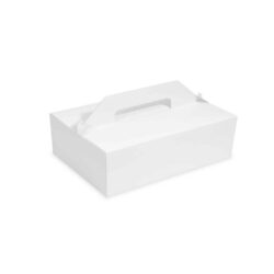 Cutie transport pentru prăjituri (PAP) 27 x 18 x 10 cm [50 buc]