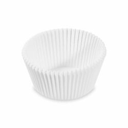 Cupă de hârtie pentru patiserie (PAP) albă Ø50 x 32 mm [1000 buc]