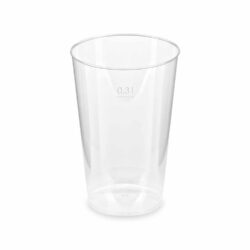 Pahar cristal (PS) Ø79mm 0,3L [25 buc]