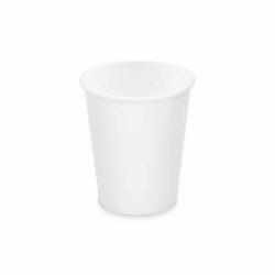 Pahar din hârtie alb Ø80mm 280ml `M: 0,2L/8oz` [50 buc]