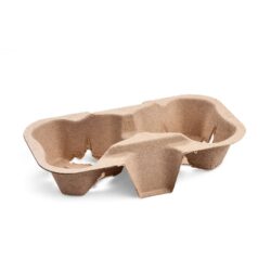 Tavă (PAP) pentru 2 pahare 19 x 11 cm [50 buc]