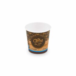 Pahar din hârtie "Coffee to go" Ø62mm 110ml `XS: 0,08L/4oz` [50 buc]
