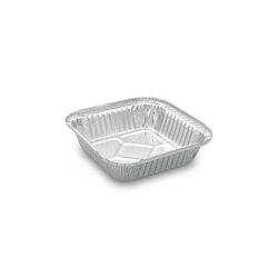 Caserolă (ALU) dreptunghiulară 158 x 158 x 34 mm 560ml