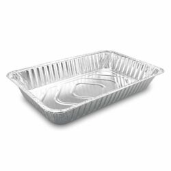 Caserolă (ALU) Gastro dreptunghiulară 527 x 326 x 80 mm 8500ml `1/1` [50 buc]