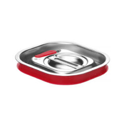 Capac GN 1/6 cu garnitură - 156x142 mm - Kitchen Line | Hendi 807651 este un capac profesional destinat închiderii sigure și igienice a cuvelor GN.