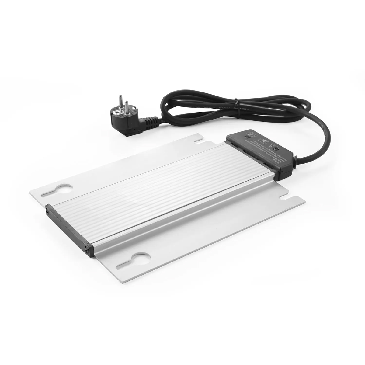 Unitate de încălzire cu șuruburi pentru chafing dish, potrivită pentru GN 1/1, fabricată din oțel inoxidabil.