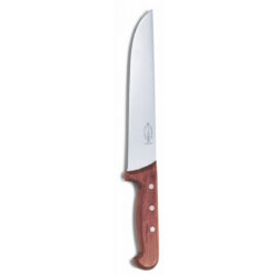 Cuțit de bloc cu mâner din lemn - 21 cm | F.Dick 8134821 este realizat din lemn african de Bubinga și se folosește la tăiere, dezosare etc.