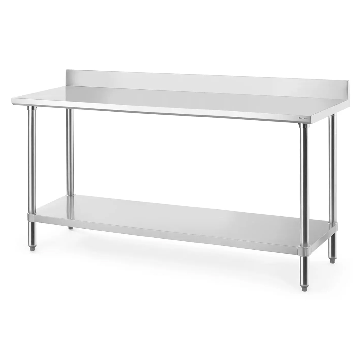 Masă de lucru cu margine posterioară - 1200x600 mm - Budget Line | Hendi 817575 este o masă robustă, soluție practică pentru unități HoReCa.